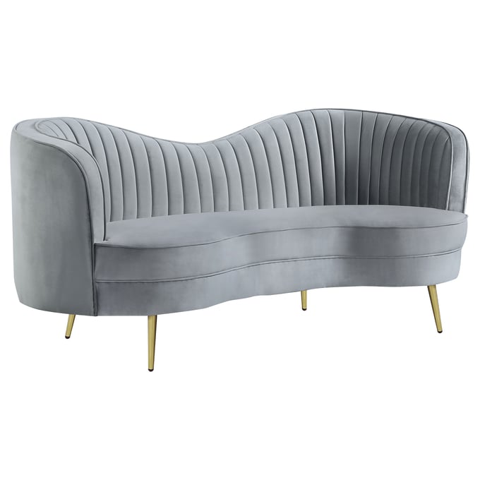 Coaster Furniture Sophia Grey Loveseat CST-506865