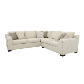 Coaster Furniture Aria Oatmeal Chenille Sectional