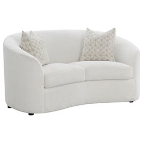 Coaster Furniture Rainn Latte Tight Back Loveseat