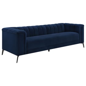 Coaster Furniture Chalet Blue Sofa