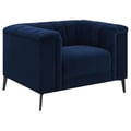 Chalet Tuxedo Arm Chair Blue