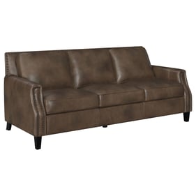 Coaster Furniture Leaton Brown Sugar Sofa