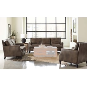 Coaster Furniture Leaton Brown Sugar 3pc Living Room Set