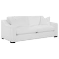 Ashlyn Upholstered Sloped Arms Sofa White