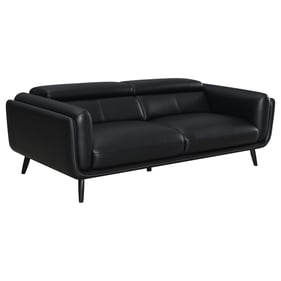 Coaster Furniture Shania Black Track Arms Sofa