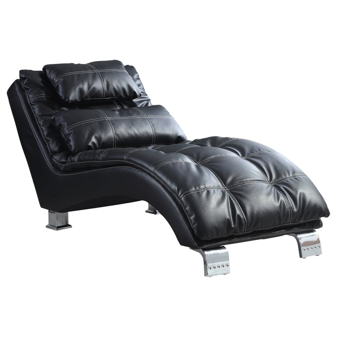 Coaster Furniture Dilleston Black Chaise CST-550075