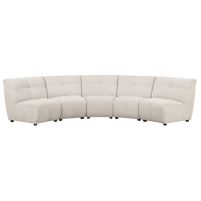 Coaster Furniture Charlotte Ivory 5pc Sectional Set CST-551300-S5