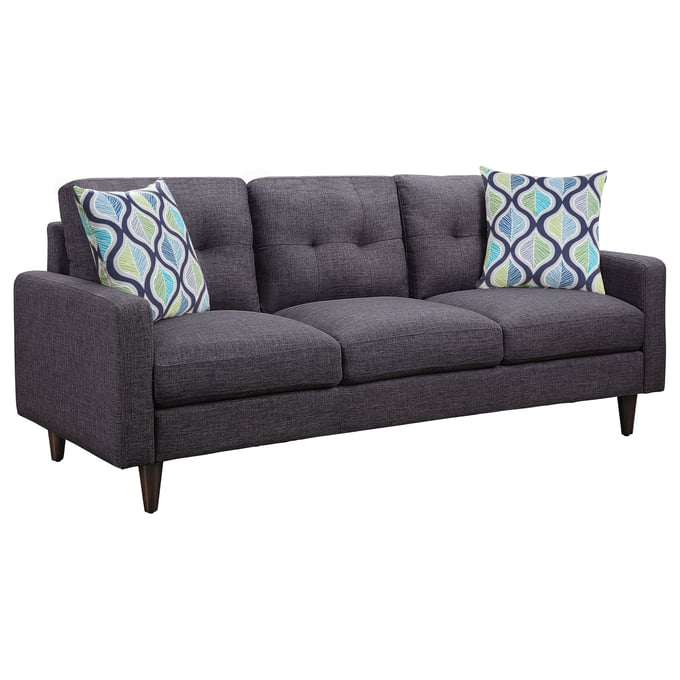 Coaster Furniture Watsonville Grey Fabric Sofa CST-552001