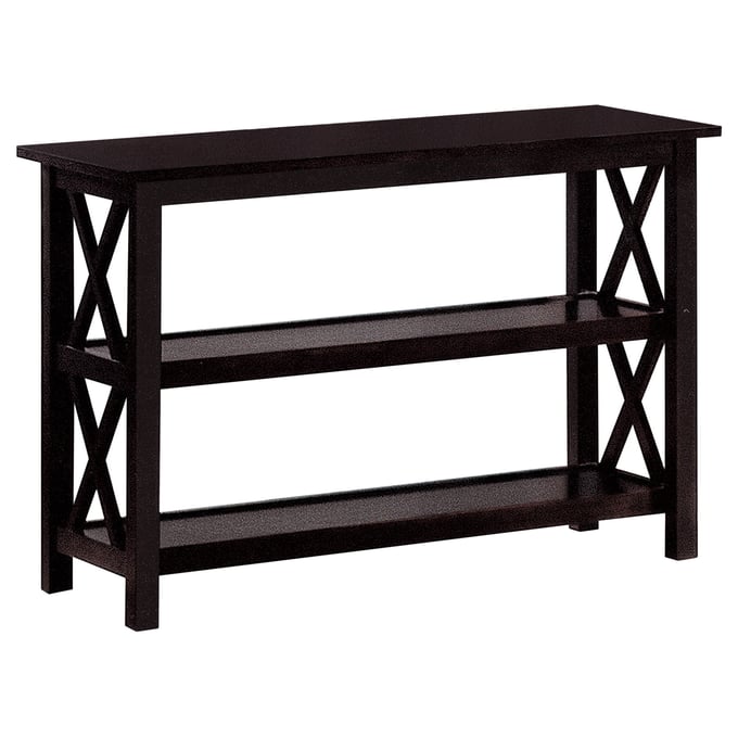 Coaster Furniture Rachelle Deep Merlot Sofa Table CST-5910