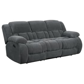 Coaster Furniture Weissman Grey Motion Sofa