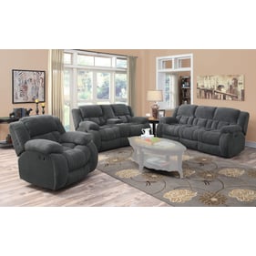 Coaster Furniture Weissman Grey 3pc Living Room Set