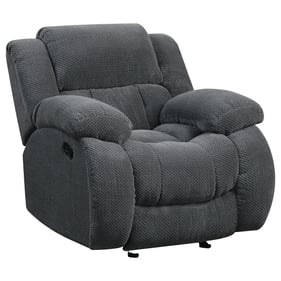 Coaster Furniture Weissman Grey Glider Recliner