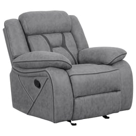 Coaster Furniture Higgins Grey Glider Recliner