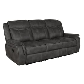 Coaster Furniture Lawrence Charcoal Motion Sofa