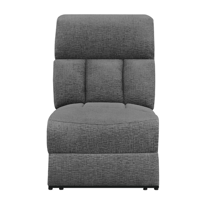 Coaster Furniture Bahrain Charcoal Armless Power Recliner CST-609540ARP