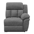 Bahrain Modular Sectional RAF Power Recliner Charcoal