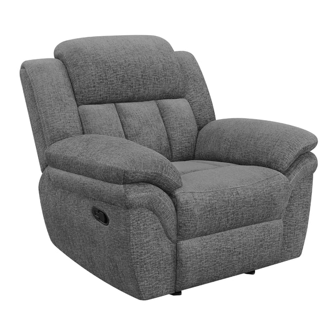 Coaster Furniture Bahrain Charcoal Glider Recliner CST-609543