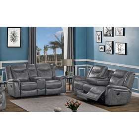 Coaster Furniture Conrad Grey 2pc Living Room Set