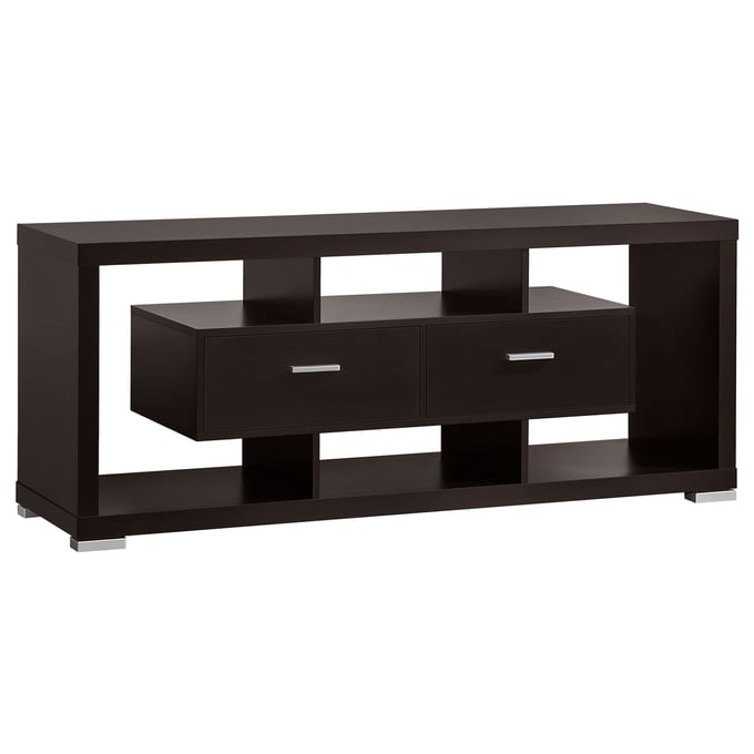 Coaster Furniture Darien Cappuccino 2 Drawers Rectangular TV Console CST-700112