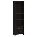 Lewes 2-drawer Media Tower Cappuccino