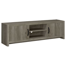 Coaster Furniture Burke Grey Driftwood 2 Doors TV Console