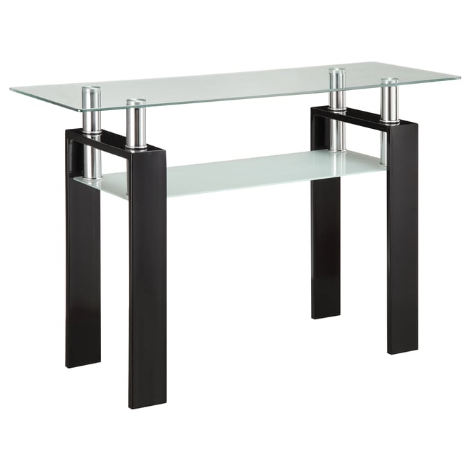 Coaster Furniture Dyer Black Sofa Table CST-702289