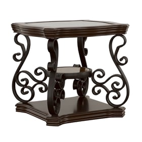 Coaster Furniture Laney Deep Merlot End Table