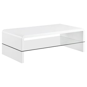 Coaster Furniture Airell White Coffee Table