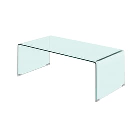 Coaster Furniture Ripley Clear Rectangular Coffee Table