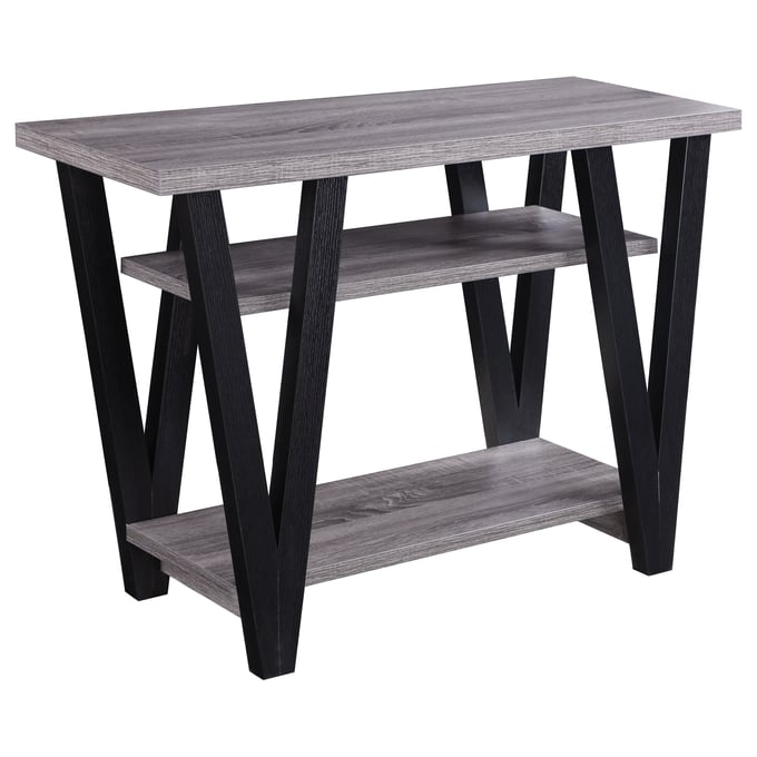 Coaster Furniture Stevens Black Gray Sofa Table CST-705399