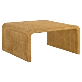 Coaster Furniture Juanita Natural Square Rattan Coffee Table