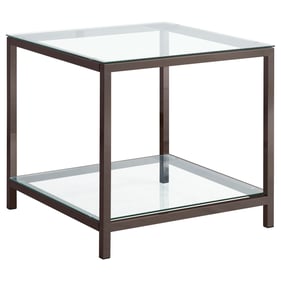 Coaster Furniture Trini Black Nickel End Table