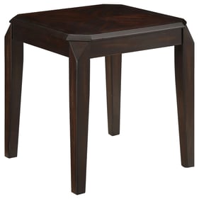 Coaster Furniture Baylor Walnut Square End Table