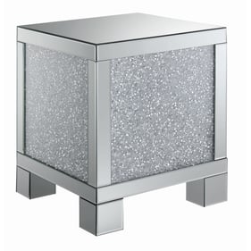 Coaster Furniture Gillian Clear Square End Table