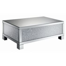 Coaster Furniture Gillian Clear Rectangular Coffee Table