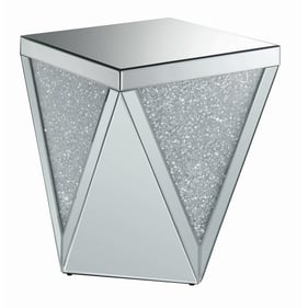 Coaster Furniture Amore Clear Square End Table