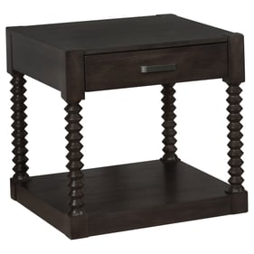 Coaster Furniture Meredith Coffee Bean 1 Drawer End Table