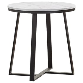 Coaster Furniture Hugo White End Table