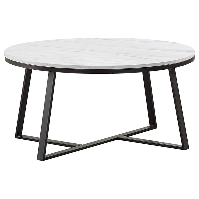 Coaster Furniture Hugo White Coffee Table CST-723238