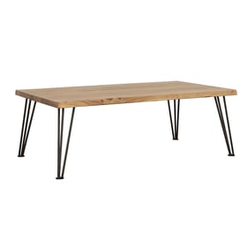 Coaster Furniture Zander Natural Matte Black Coffee Table