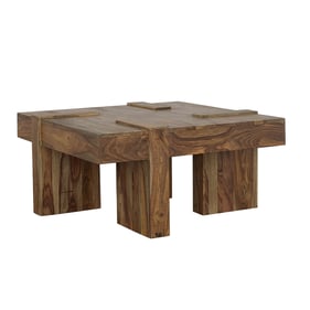 Coaster Furniture Samira Natural Sheesham Coffee Table