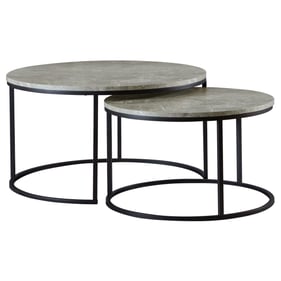 Coaster Furniture Lainey Grey 2pc Nesting Coffee Tables