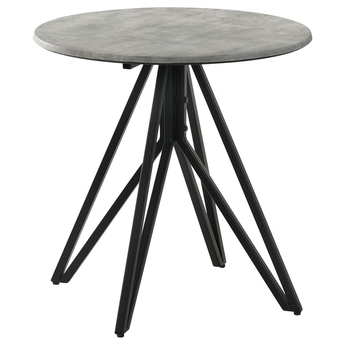 Coaster Furniture Hadi Cement End Table CST-736177