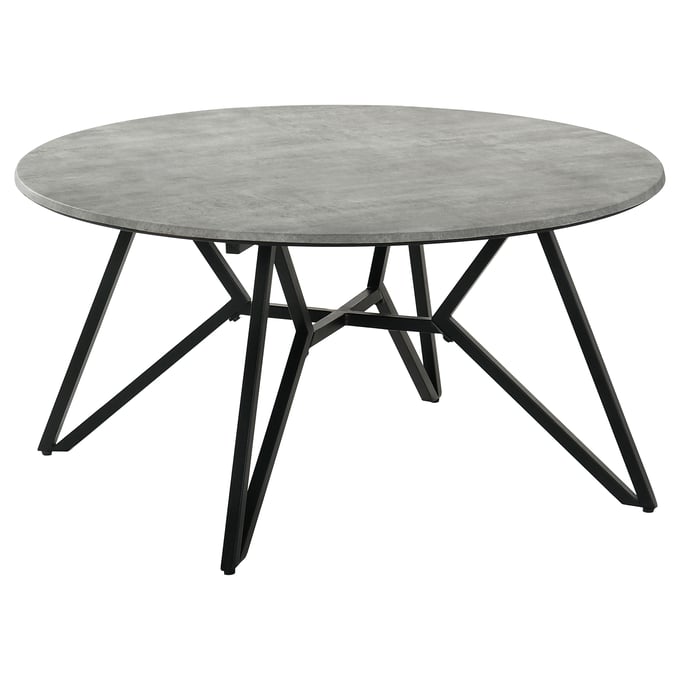 Coaster Furniture Hadi Cement Coffee Table CST-736178