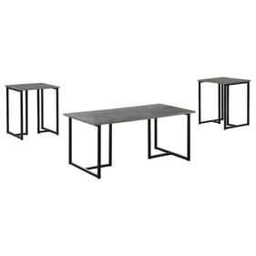 Coaster Furniture Nyla Grey 3pc Occasional Table Set