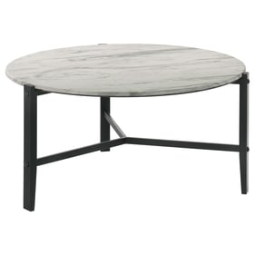 Coaster Furniture Tandi White Coffee Table