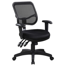 Coaster Furniture Rollo Black Adjustable Height Office Chair