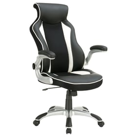 Coaster Furniture Dustin Black White Adjustable Height Office Chair