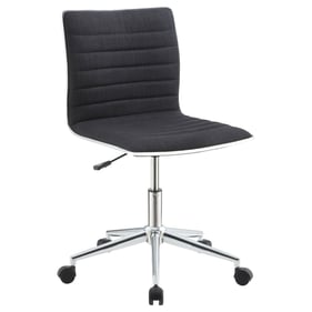 Coaster Furniture Chryses Black Adjustable Height Office Chair