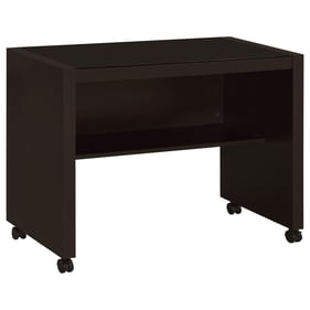 Coaster Furniture Skeena Cappuccino Mobile Return with Casters